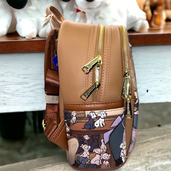 101 Dalmatians Loungefly Backpack – Disney100 & Classic Books Book Zip Wallet - Picture 3 of 8